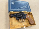 Smith & Wesson Model 36 38 Special Revolver Blued Chiefs - 1 of 8