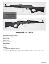Rare Like New Arsenal SLR- 95 7.62x39 Like SAM 7 Low SN - 2 of 2