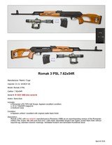 Rare Romak 3 PSL 7.62x54R Like Dragunov - 2 of 2
