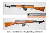 Norinco SKS 20rd Fixed Mag w-Spike Bayonet, 7.62x39