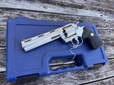 Colt Python 357 Magnum Stainless 6