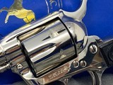 Colt Single Action Army Nickel 45 LC 5.5 SAA 2005 - 3 of 8