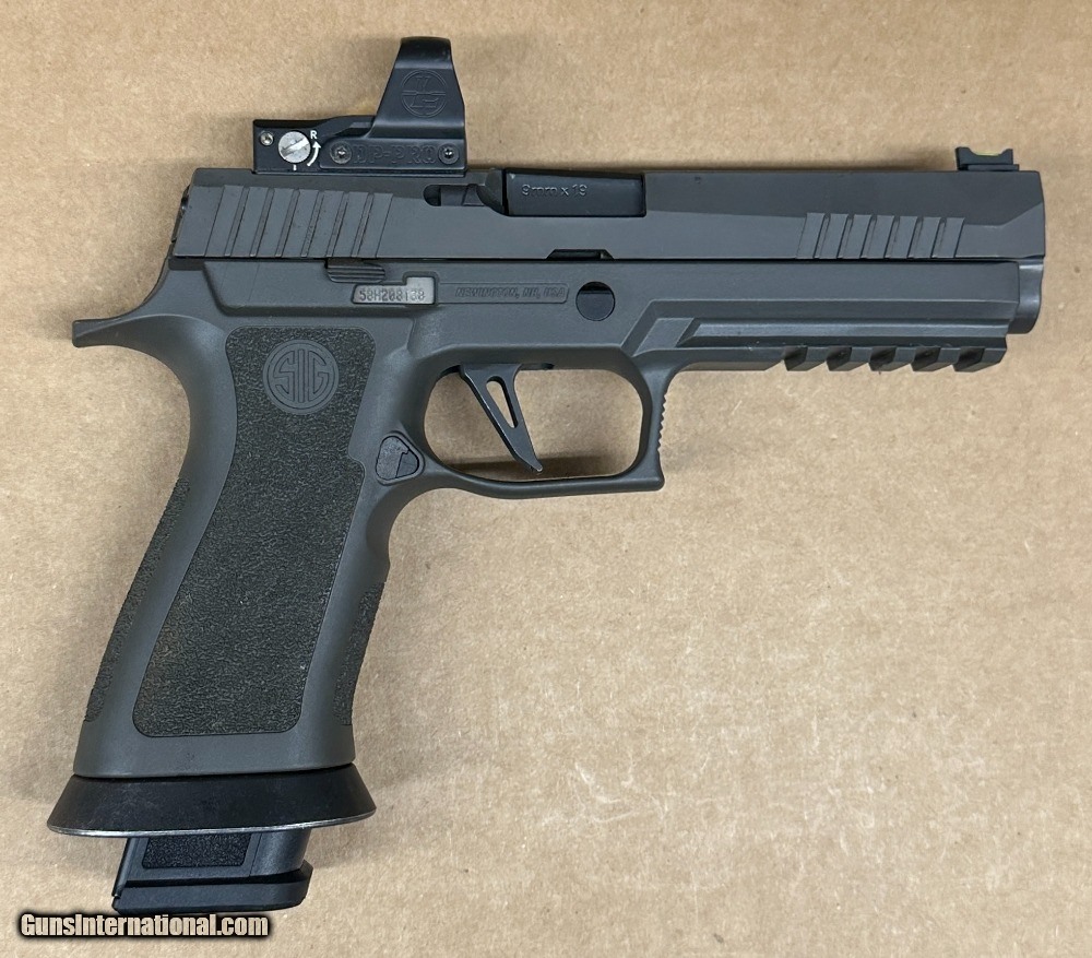 USED Sig Sauer P320 X-Five Legion 9mm W/ Leupold Delta Point