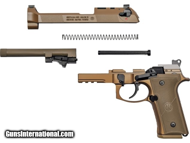 Beretta M9A4-G Centurion RDO Deckocker FDE 5.2? 18+1 9MM M9A4