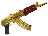 *Very Limited*Zastava PAP92 Pistol 24 carat gold Serbian Red AK-47 pistol - 1 of 1