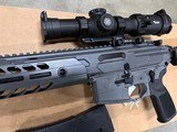 Used Sig MCX Virtus 556 Nato PDW Elite Concrete Grey PMCX-11B-TAP - 6 of 8
