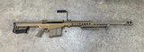 Used Barrett Firearms Model 82A1 50 BMG FDE 29