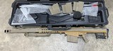 Used Barrett Firearms Model 82A1 50 BMG FDE 29