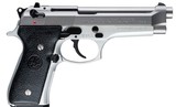 Beretta 92FS 9mm INOX 15 Round Capacity 92 FS M9 JS92F500 - 1 of 1