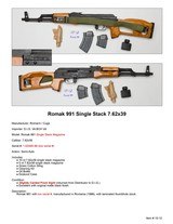 Romak 991 7.62x39 - 2 of 2