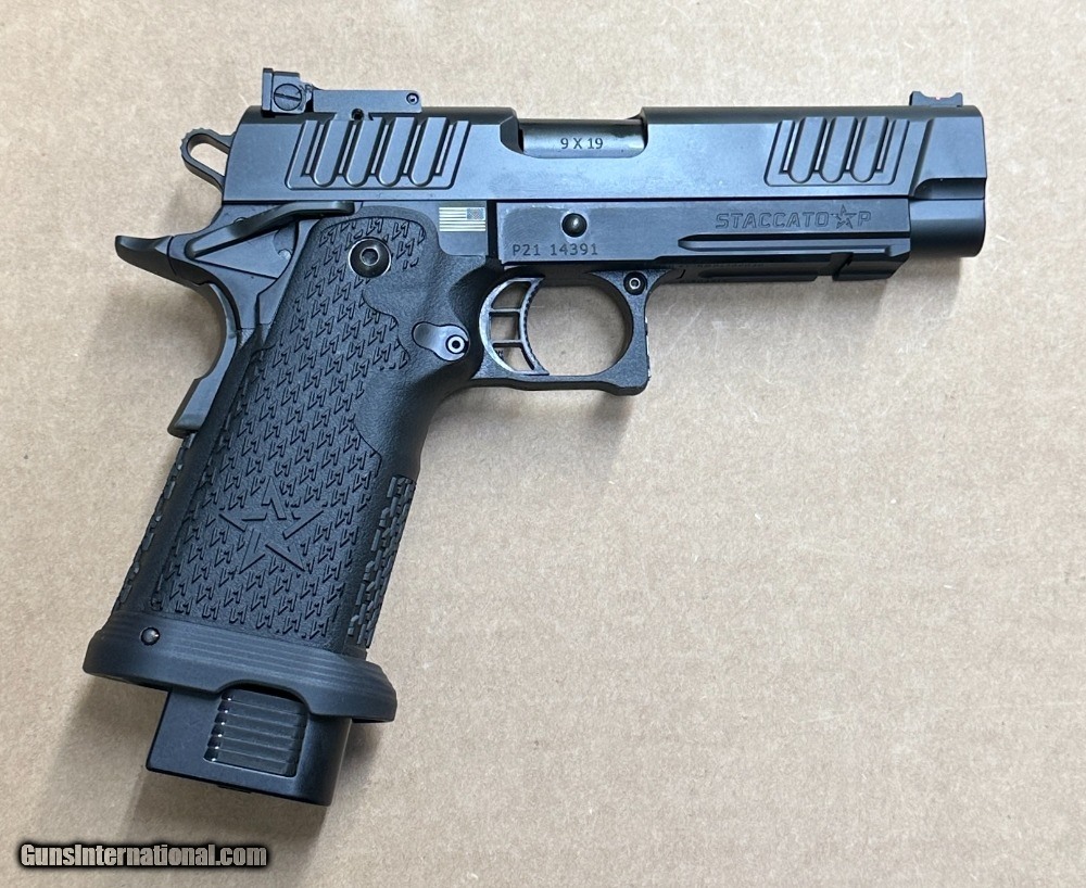 Used Staccato P 9mm DLC 2011 DLC Bull Barrel AL Frame 10-0201-000100