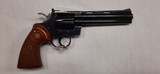 1976 Colt Python Revolver 6 Inch Blued in Good Condition - 2 of 7