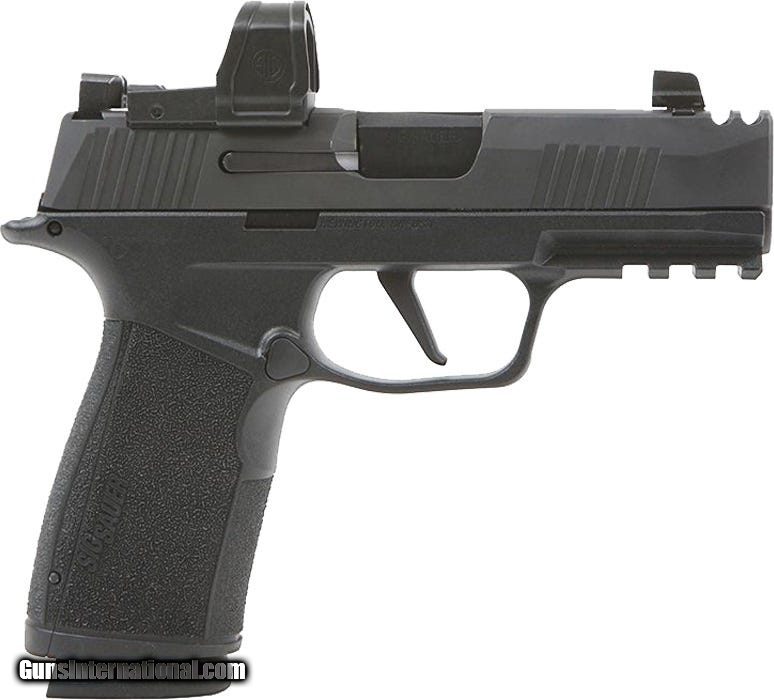 Sig Sauer 365 Macro 9mm W/ Romeo1 17 Round Capacity 365XCA-9-COMP-RXZE