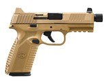 FN 510 TACTICAL 10MM NMS 15/22R FDE 66-101376