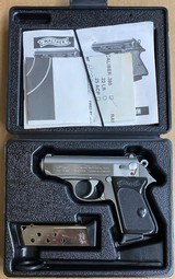 Used Interarms Walther PPK 380 ACP Stainless 2- Mags 007 Secret Agent Man - 3 of 4