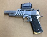 Used Custom Colt 1911 38 Super W/ Sig Sauer Romeo4 & 4 Magazines Circa 1989 - 2 of 3