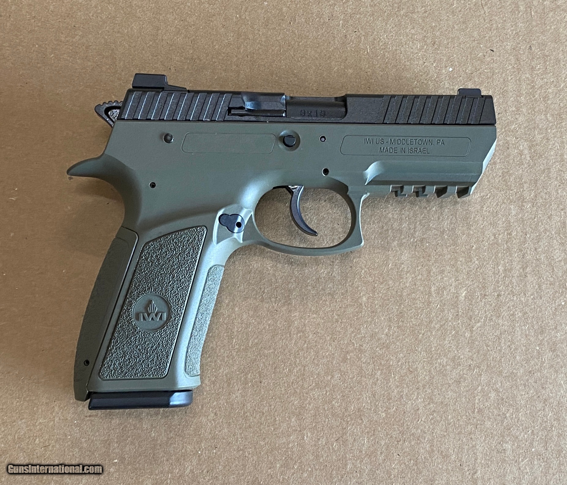 IWI Jericho 941 9mm OD Green 3.8