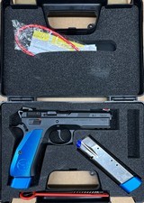 Used CZ USA 75 SP-01 9mm Blue Grip Competition 91207 - 3 of 3