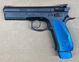 Used CZ USA 75 SP-01 9mm Blue Grip Competition 91207 - 2 of 3