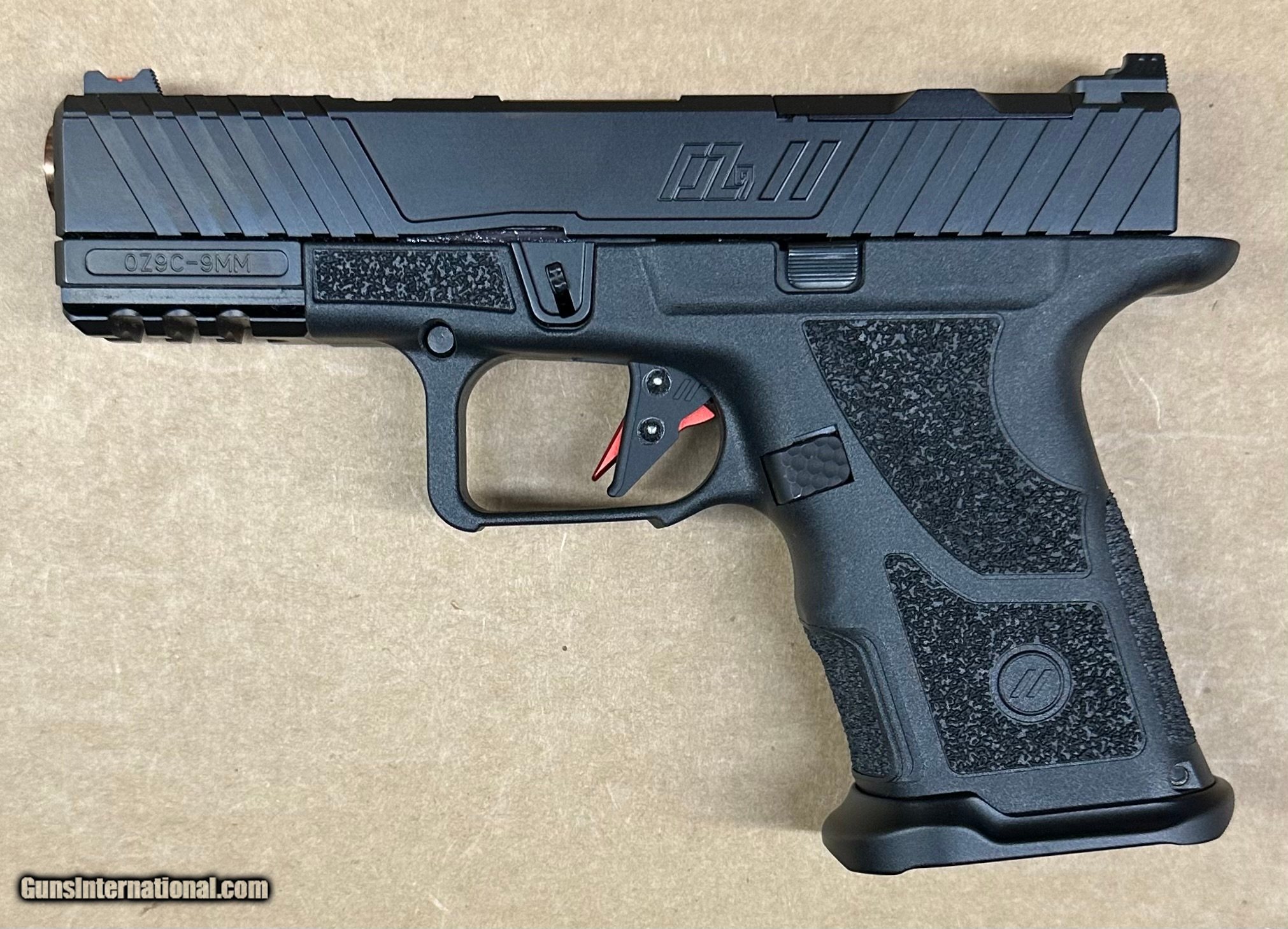 Used Zev Technologies OZ9C 9mm W/ COMPACT Grip OZ9C-X-CPT-B-BRZ