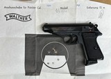 Used West German Walther PP 7.65mm / 32 ACP No Import Marks Circa 1974 - 3 of 5