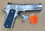 Blem Colt 1911 Competition Series 70 Government 45 ACP Stainless ZO1070CCS - 1 of 3