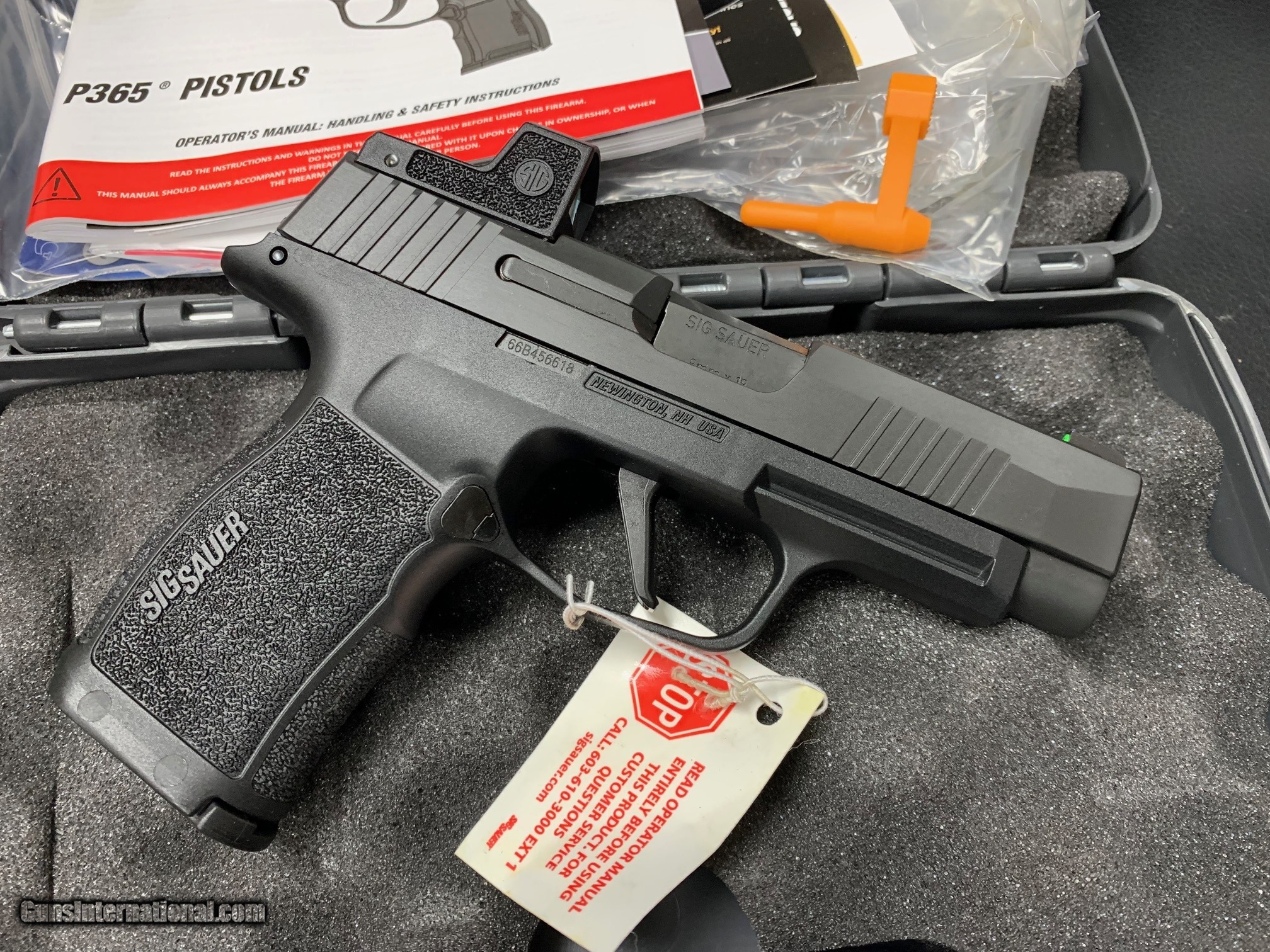 Sig Sauer P365 9mm Romeo Zero Used P365xl 365xl 9 Bxr3 Rxz