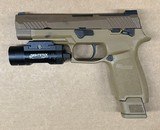 Used Sig Sauer P320 M17 9mm Full-Size 21 Round Capacity W/ Light - 2 of 2