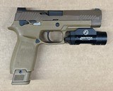 Used Sig Sauer P320 M17 9mm Full-Size 21 Round Capacity W/ Light - 1 of 2