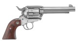 Ruger Vaquero 357 Mag Stainless Steel 5.5