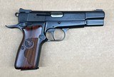 Used Nighthawk Browning Hi Power 9mm Cocobolo Grips Ambi Safety - 1 of 3