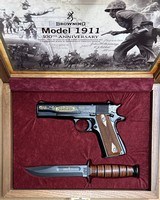 Browning 1911-22 22 LR 100th Anniversary W/ Knife 051804490 - 4 of 6