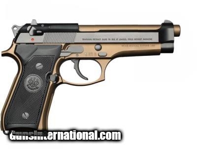 Beretta 92FS 9mm Burnt Bronze Made in Italy 92 FS JS92F340M