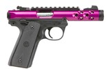 Ruger Mark IV Lite Purple 22 LR Davidson's Exclusive Threaded Barrel 43915 - 1 of 1
