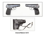 Arsenal Makarov 9x18 Pistol w Holster Bulgaria - 1 of 2
