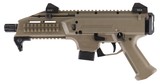 CZ USA Scorpion Evo 3 S1 FDE Pistol 9mm 10rd Threaded Barrel 01352