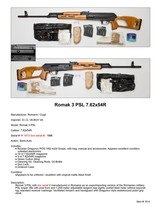 Rare Romak 3 PSL 7.62x54R Like Dragunov - 2 of 2