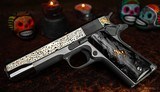 Colt 1911 Mexican Heritage Day Of The Dead 38 Super Talo 1 of 500 - 2 of 8