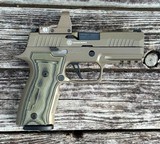 Pre Owned Sig Sauer 320 Scorpion FDE 9mm AXG Grip 320AXGCA-9-CW-SCPN-R2 - 1 of 3