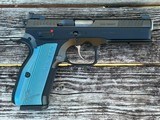 Used CZ Shadow 2 9mm Blue Grip 17 Round Capacity Cajun Gun Works 91257 - 1 of 3