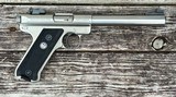 Ruger Mark II Target 22 LR Stainless Steel 6 7/8