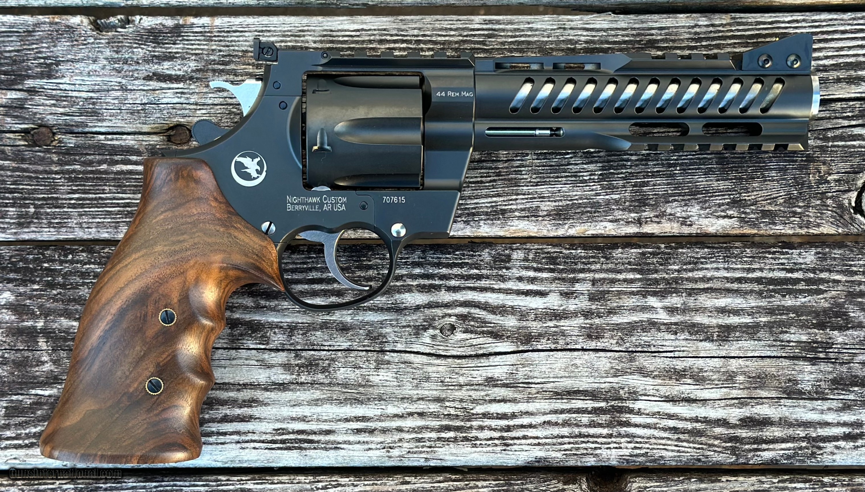 Nighthawk Custom Korth NXR 44 Mag 6 Shot 6" Barrel 0421