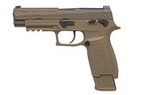 Sig Sauer P320 X M17 Military Overrun 9mm Coyote Tan SIGP320M17 - 1 of 2