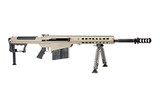 Barrett M107A1 50 BMG Semi Auto FDE 20