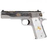 Colt 1911 EL Samuel 38 Super High Polish Stainless Steel Limited - 1 of 5