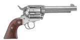 Ruger Vaquero 45 Colt Stainless Steel 5.5