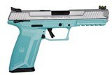 Ruger 57 5.7X28 TALO Model Turquoise/Silver 20 Round Capacity 16406 - 1 of 1