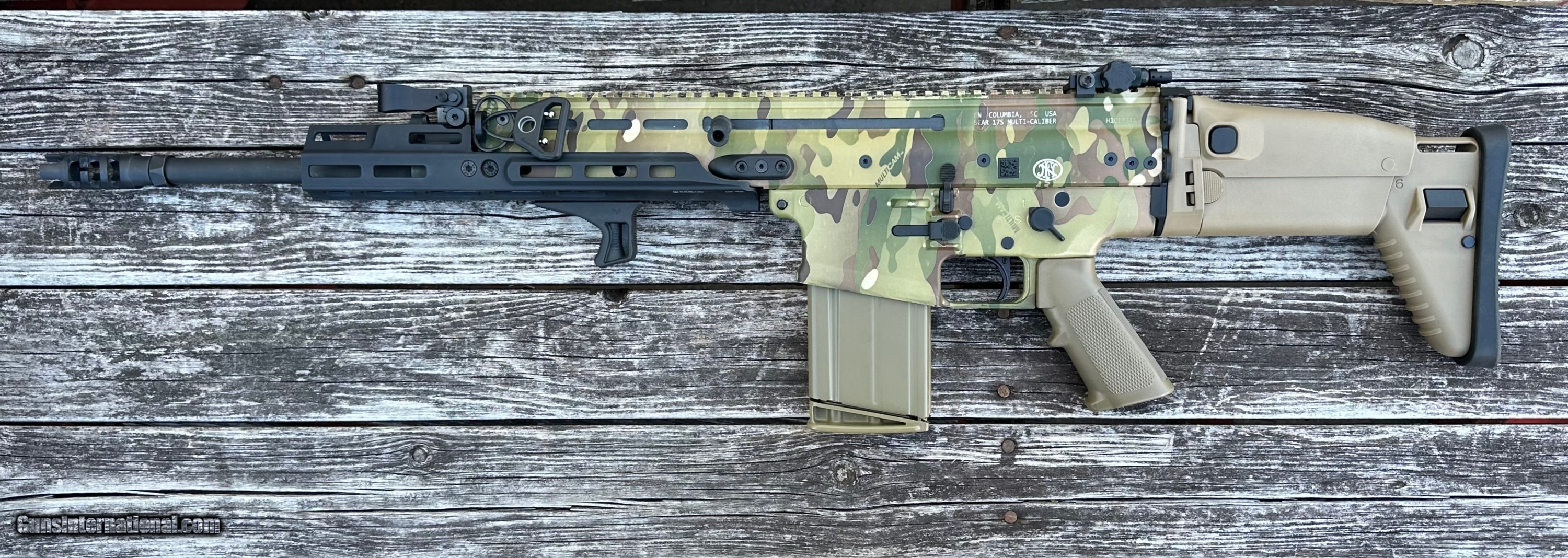 Used FN SCAR 17S NRCH 308 Multicam Kinetic Development Handguard