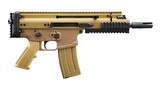 FN Scar 15P Pistol Flat Dark Earth 556 Nato 7.5