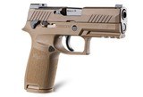 Sig Sauer P320 M18 9mm CA Compliant FDE M-18 320CA-9-M18-MS-CA